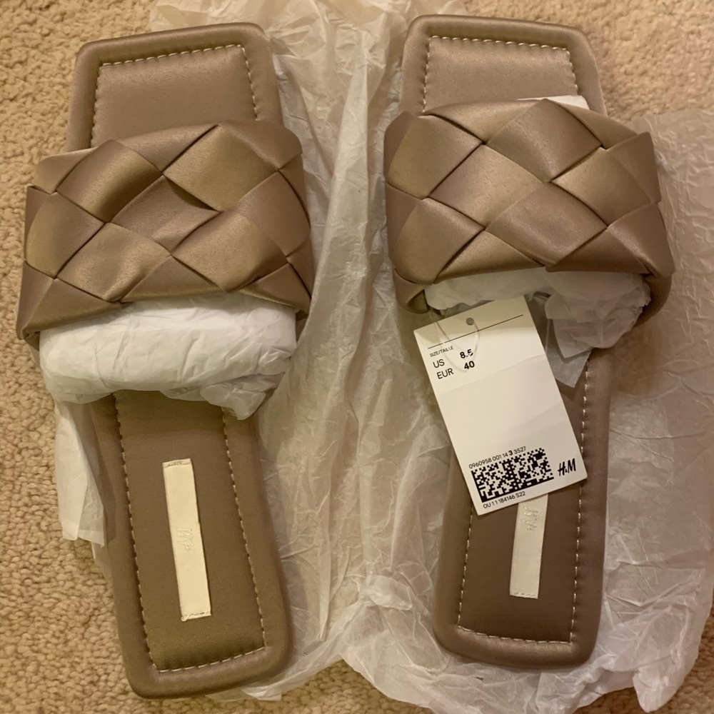 H&M Satin Indoor Slides - Picture 2 of 6